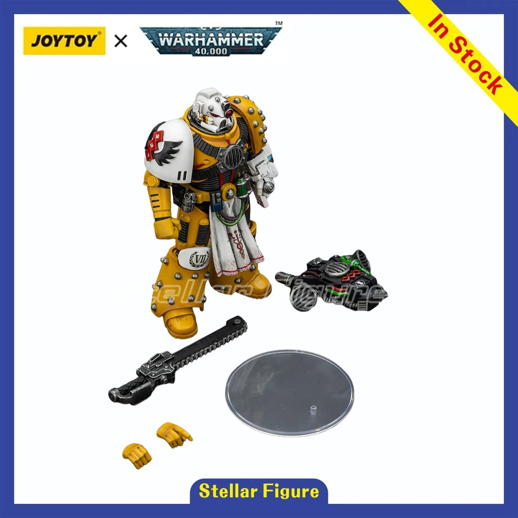 【SF】JOYTOY 1/18 Action Figure Imperial Fists Legion Apothecary Model Toys Gifts Collection Ornaments