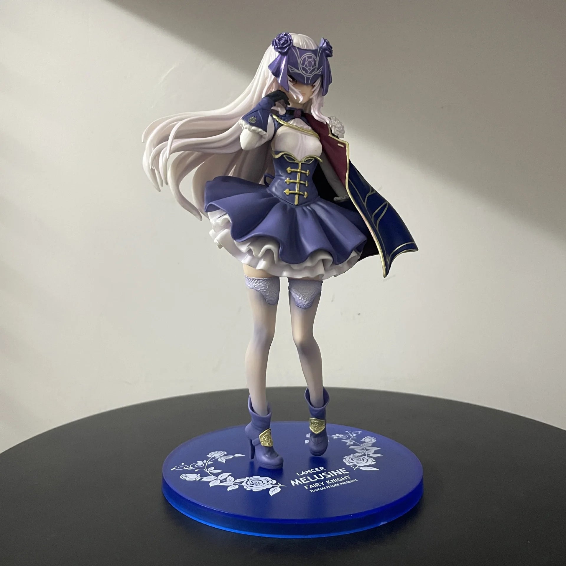 21 см Фея Рицар Ланселот/Мелузин Fate/Grand Order 1/7 Момичета Аниме Момиче PVC Фигурка Играчка за възрастни Колекционерски Модел Кукла Играчка