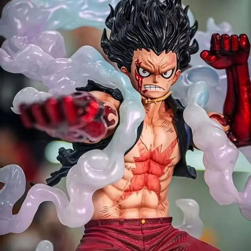 30cm One Piece Jt Figure Studio Snake Man Luffy Action Figure Anime Pvc Model Toy Collectible Figurine For Kids Anime Fans Gift