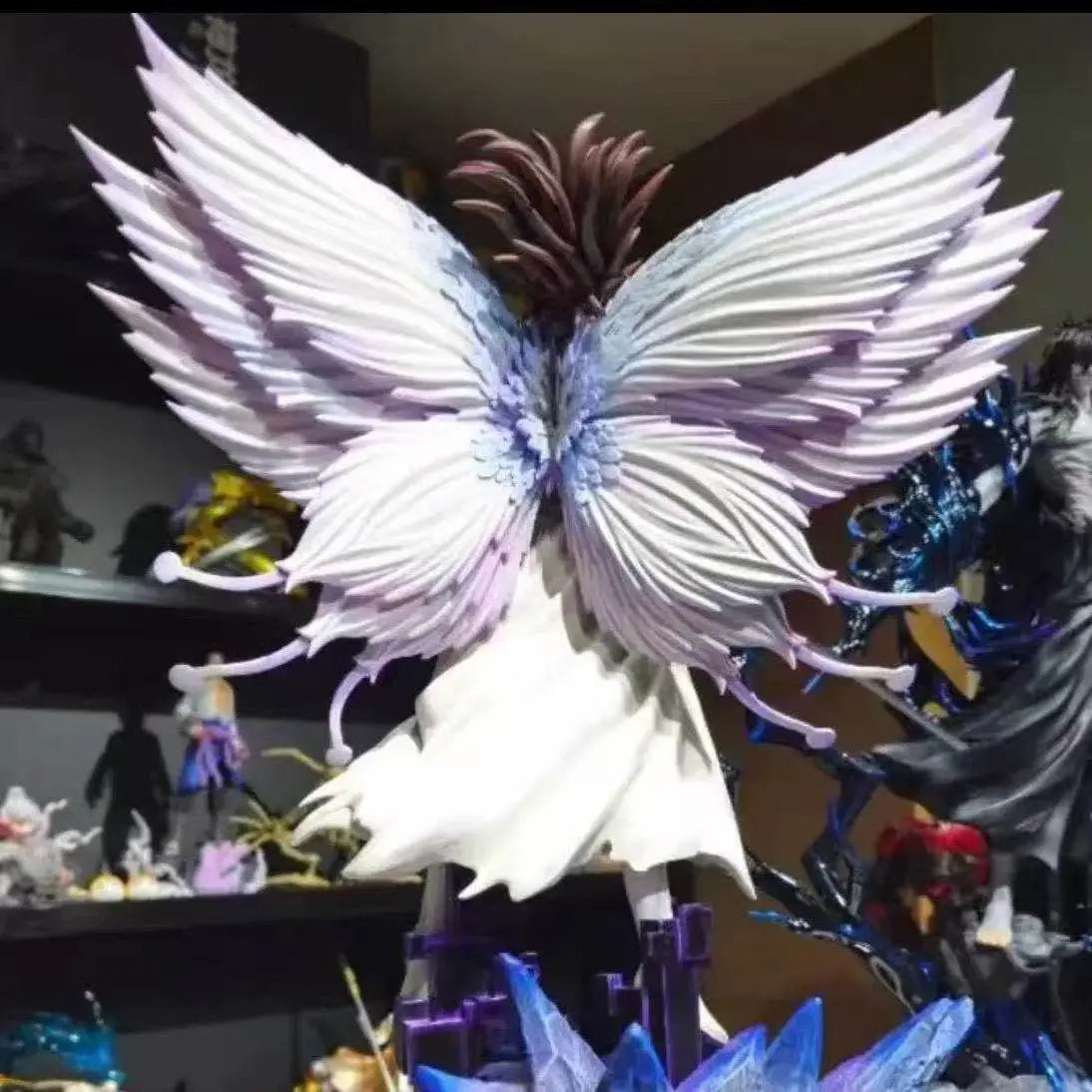 In Stock 31cm Bleach Anime Figure Aizen Sousuke Action Figure Pvc Statue Collection Model Room Ornamen Boys Gifts Custom Toys