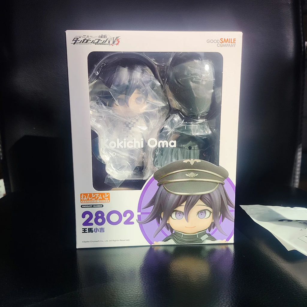 Original Genuine Good Smile Company Nendoroid (#2802) New Danganronpa V3: Minna No Koroshiai Shingakki Ouma Kokichi Model Figure