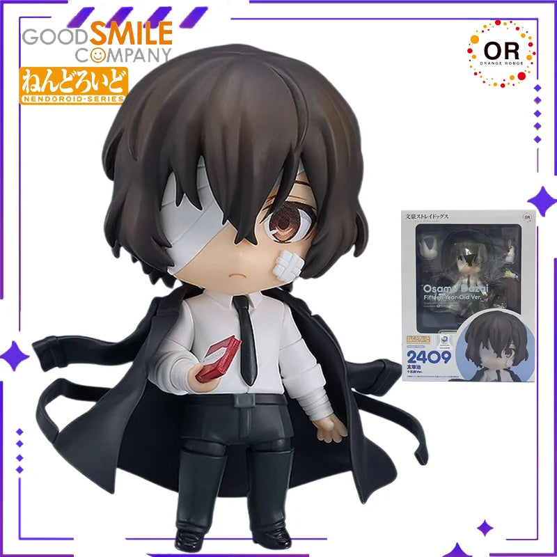 Good SMILE Company, GSC Original Clay Man # 2409 Wenhao Wild Dog Osamu 15 Year Old Anime Mobile Doll Model Handmade Toy Gift