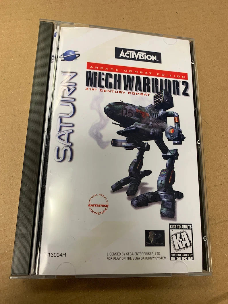 Saturn Copy Disc Game Bulk Slash With Manual Unlock SS Console Game Optical Drive Retro Video Direct Reading Game