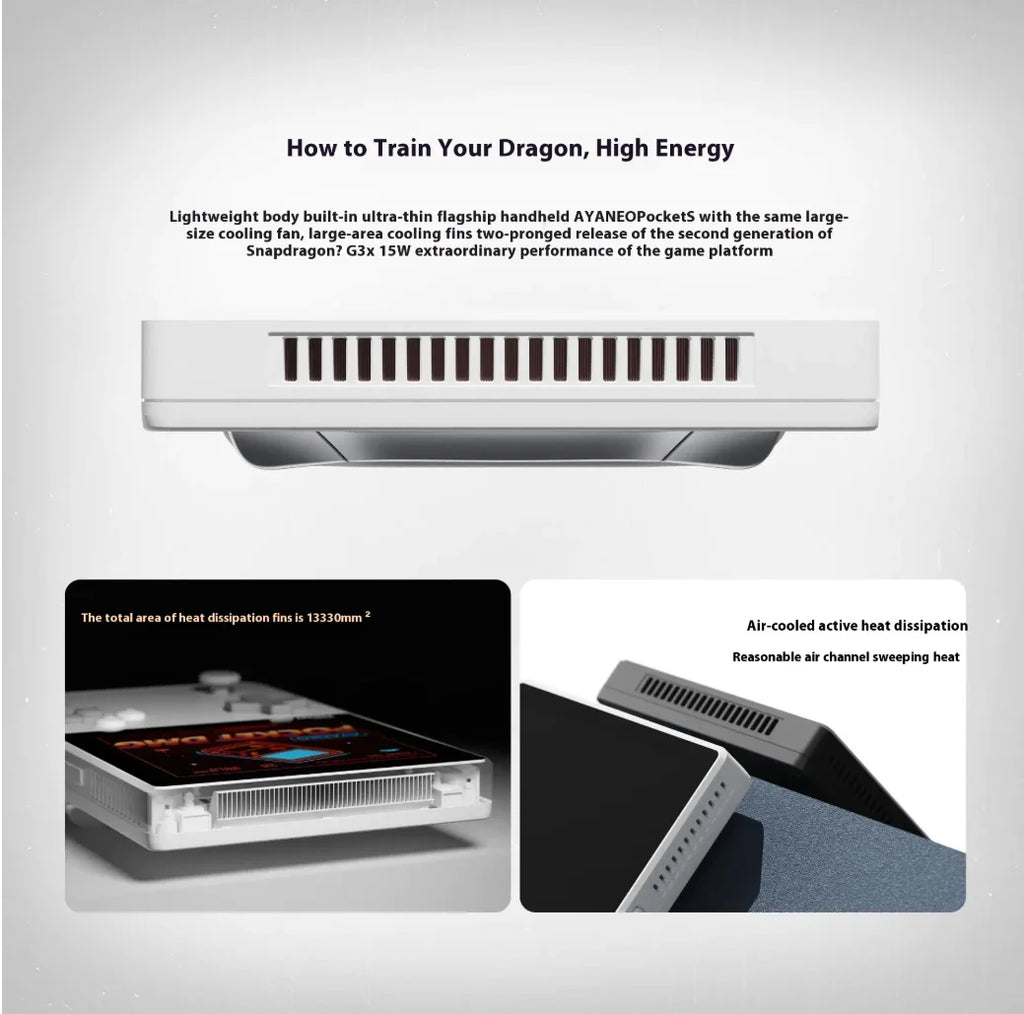 New AYANEO Pocket DMG Handheld Gaming Console G3X Gen2 HD Screen High Refresh Rate Ergonomic Design Hall Trigger Rocker Custom