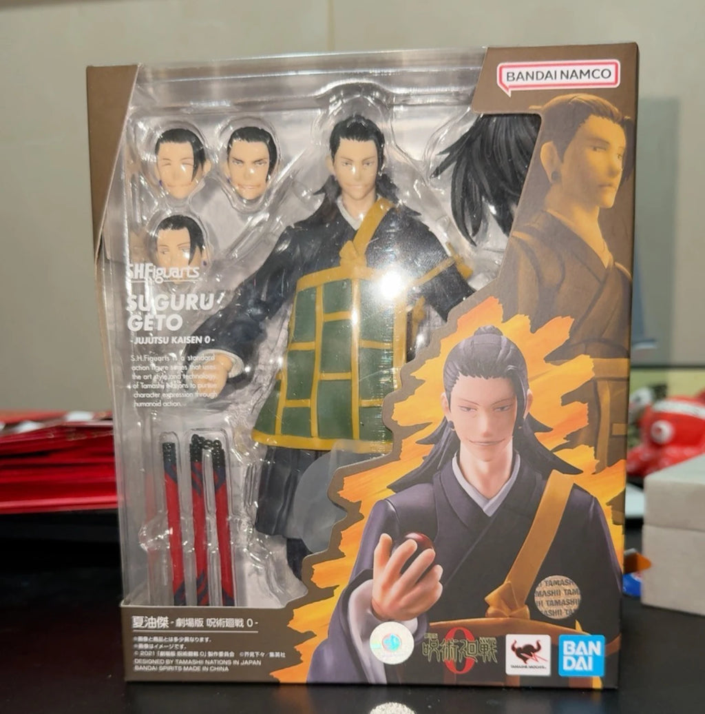 100% Original SHFiguarts Jujutsu Kaisen Action Figures Set - Aoi Satoru Gojo Itadori Yuji Fushiguro Megumi Ryomen Sukuna