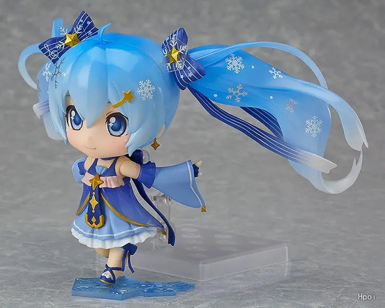 In Stock  GSC NENDORON 701 VOCALOID Hatsune Miku Yuki Hatsune 2017 Action figures Anime  Model Toys Gifts