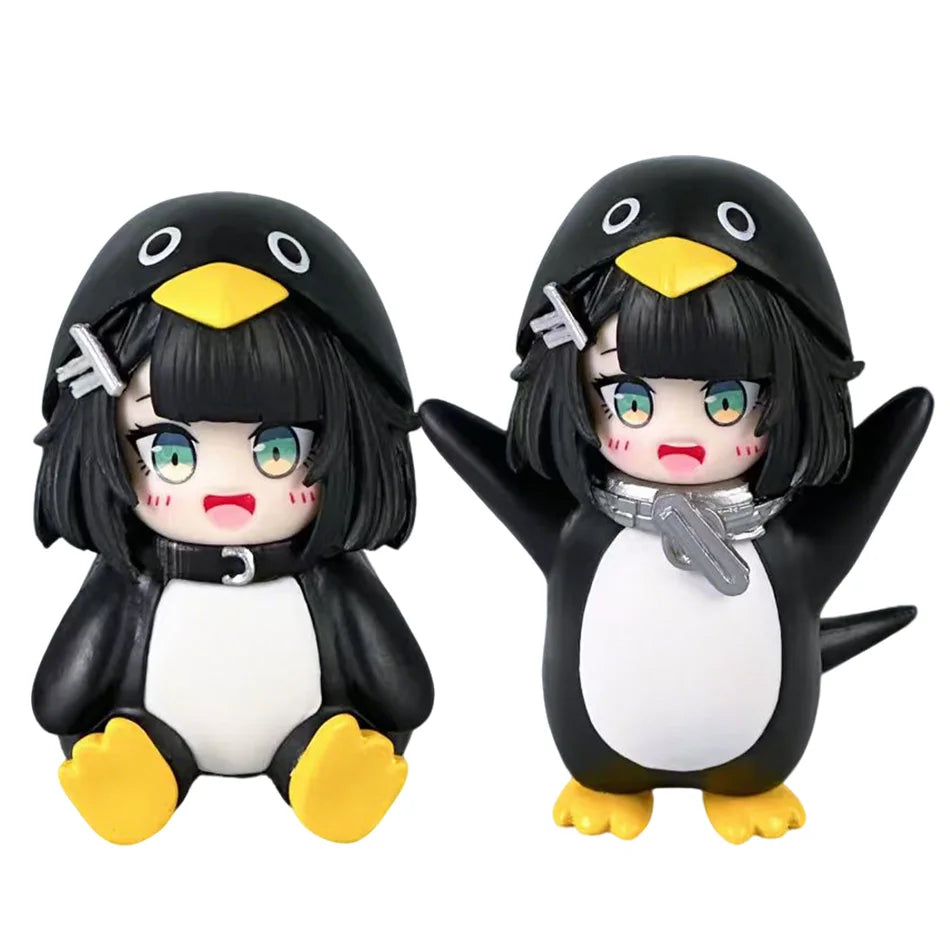 Arknights Endfield Pengmin Figures 6-8cm PVC Little Cosplay Model Anime Collection Desk Display Birthday Gift