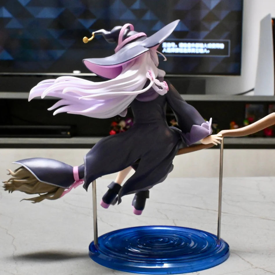 New The Journey of Elaina Anime Figure Witch Elaina Action Figure PVC Collection Model Doll Toys for Christmas Gifts