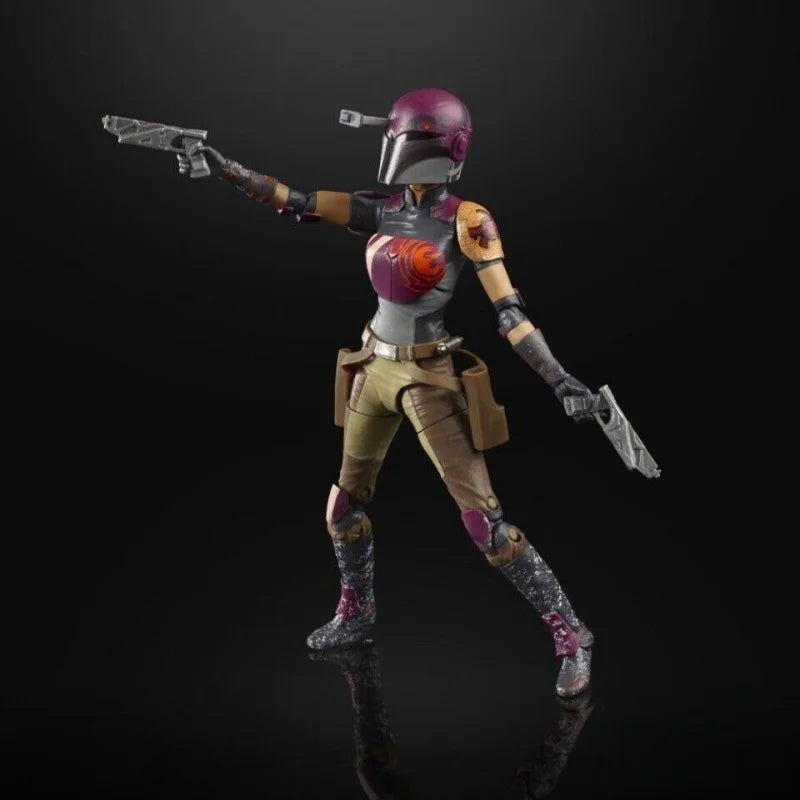 New Star War The Black Series Sabine Wren Bounty Hunter Action Figure Toys Collection 6-Inch Model Children Birthday Gifts