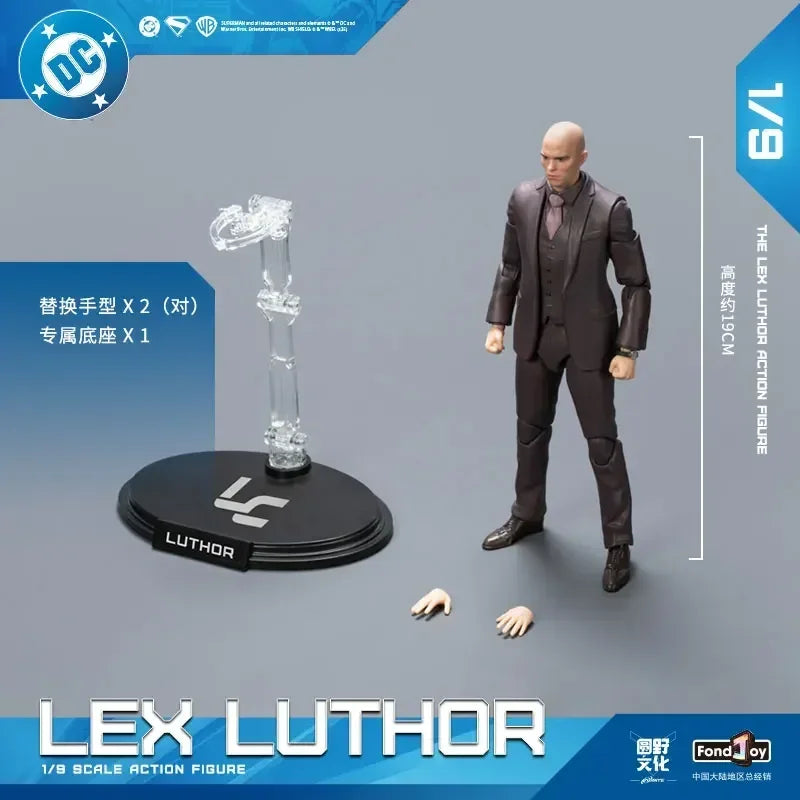 In Stock 24 hours delivery Genuine 1/9 Scale Fondjoy DC Hero Batman V Superman BVS Deluxe Set Anime Action Figure Model Movable