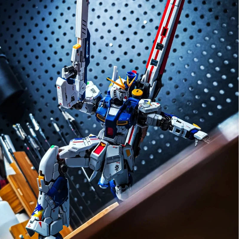 RG 1/144 RX-93ff V Fighter RG32B Assembly Model Kit Action Figure With Water Decals Desktop Deco Anime Toy Collectable Fans Gift
