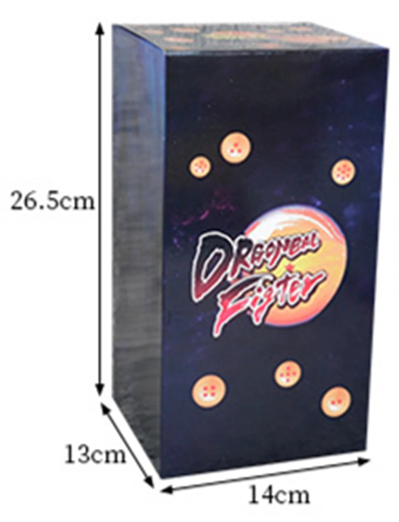 Anime Dragon Ball Z Super Saiyan 4 Son Goku Vegetto Battle Ver. GK PVC Action Figure Statue Collection Model Kids Toys Doll 27cm