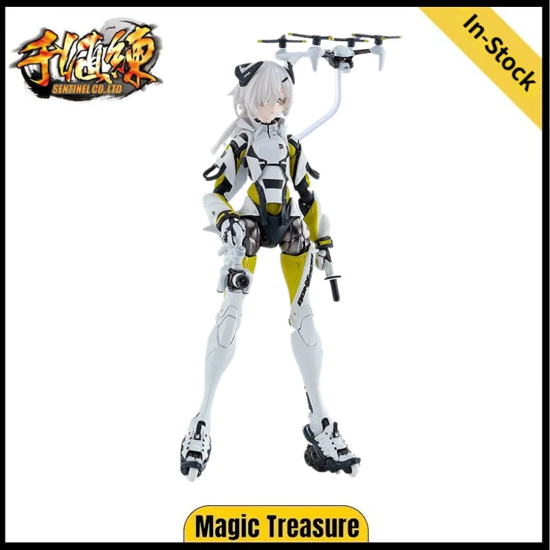 【In Stock】Original Sentinel GSC MOTORED CYBORG RUNNER SSX_155ar "KINETIC ASH" Action Figure Toy Gift