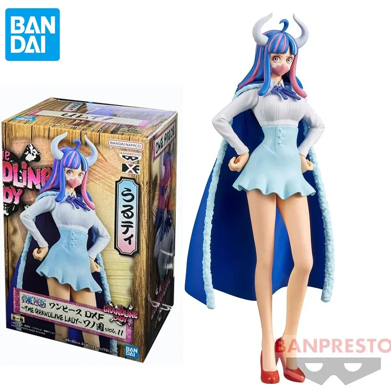 Bandai Original Banpresto Anime One Piece DXF The Grandline Lady Wano Country Ulti PVC Actionfigur Modell Geschenke Sammlerspielzeug
