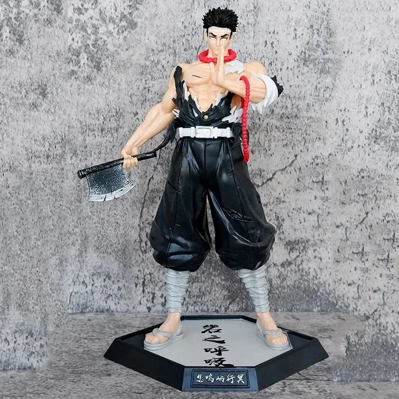 30CM Anime Demon Slayer Zohakuten Figure Zohakuten Hantengu Cm PVC Action Figures GK Statue Collection Model Toys Gifts