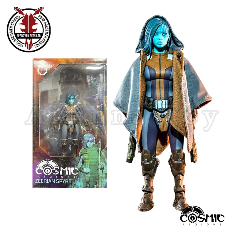 Four Horsemen Studio 1/12 6inches Action Figure Cosmic Legions Zeeri Anime Model