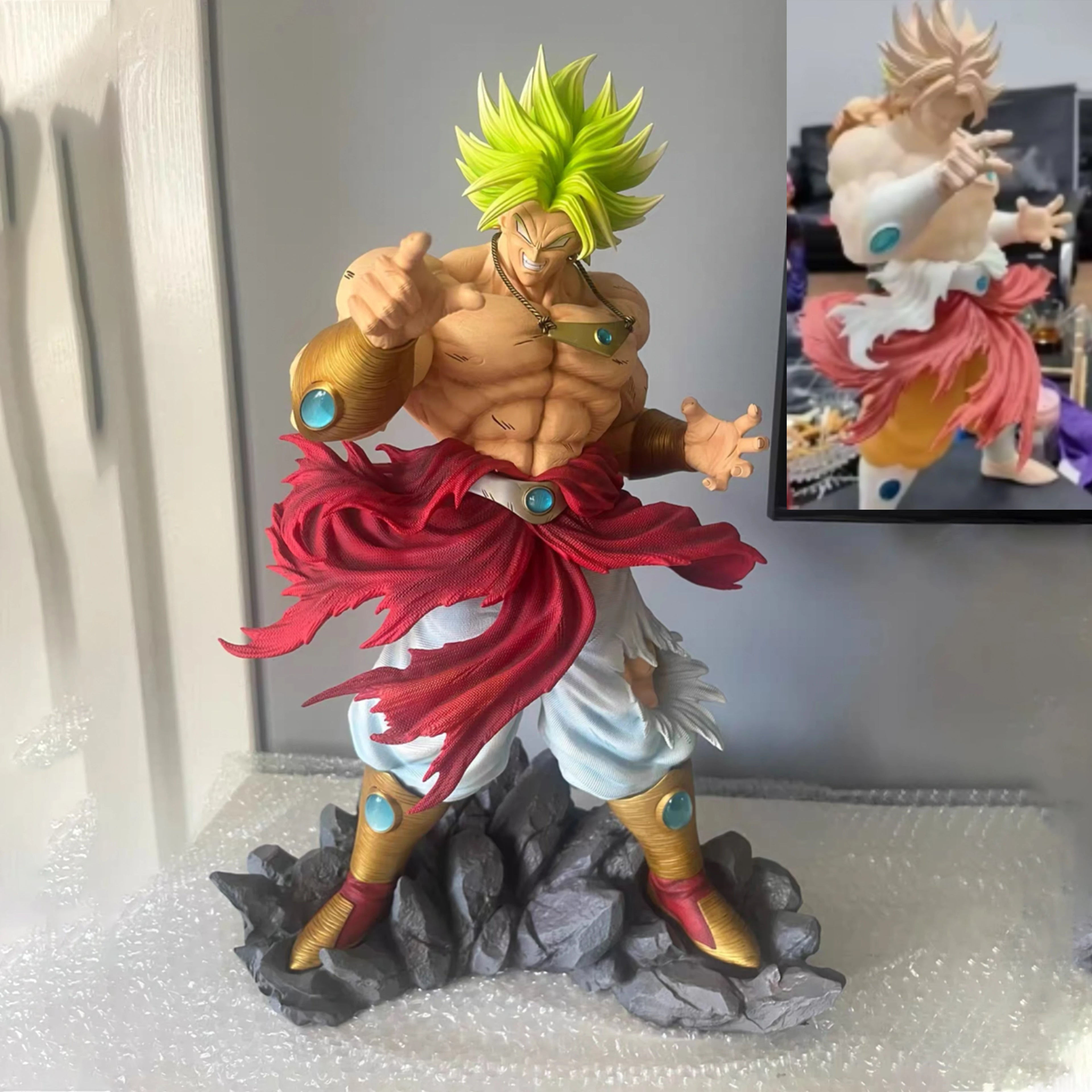 In Stock Jt Toys 50cm Dragon Ball Anime Figure Super Saiyan Broli Figures Pvc Statue Collection Model Room Decoration Gifts Toys