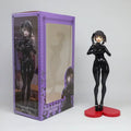 Anime GK Figure Kurokawa Miwa Standing Uniform Anime Girl Latex Bodysuit Statue Domestic Doujin Otaku Desktop Collectible Decor
