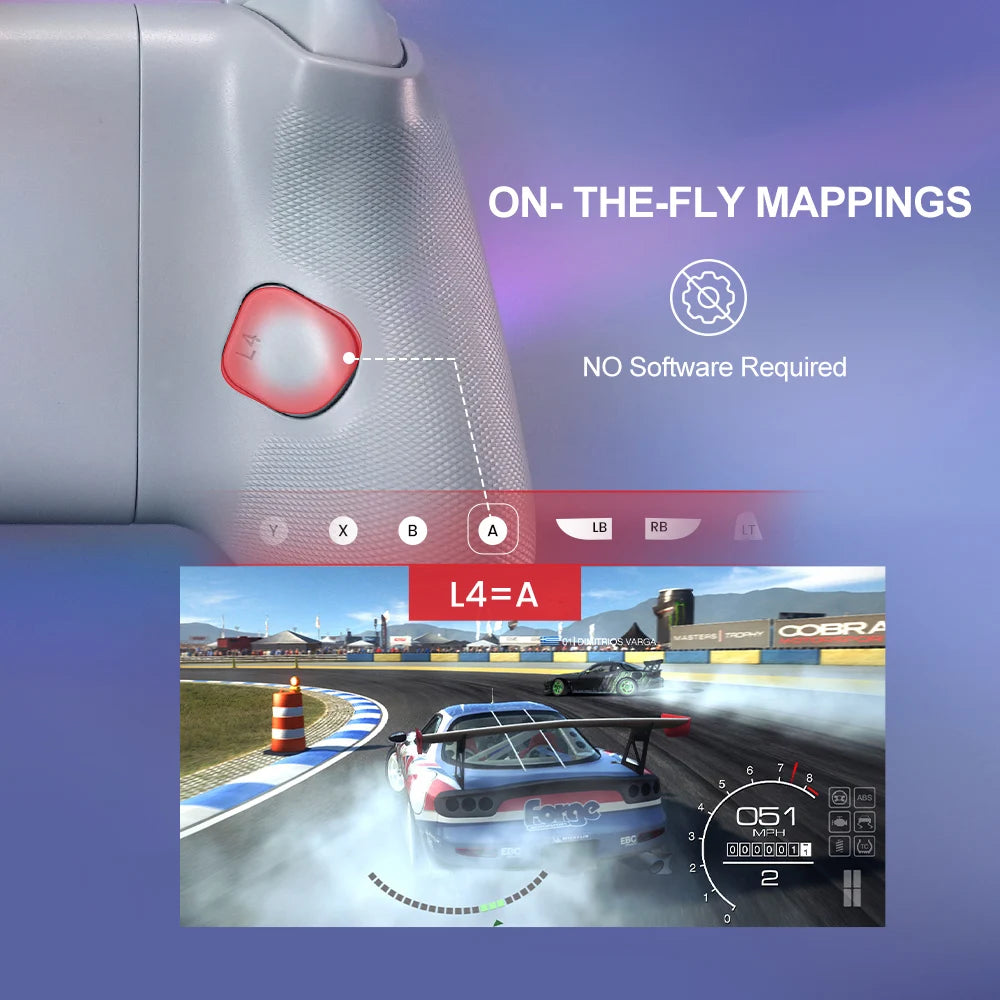 Gamesir G8 Galileo Gamepad para Móvil Cellular Mobile Game Phone Controller Android Console Like Experience Design for Big Hands