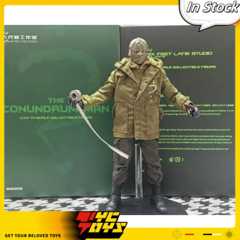 TYCTOYS In Stock Original Venus Toys SS003 Riddler 1/12 Action Figure 6inch Full Set Model Toys Collection Gifts