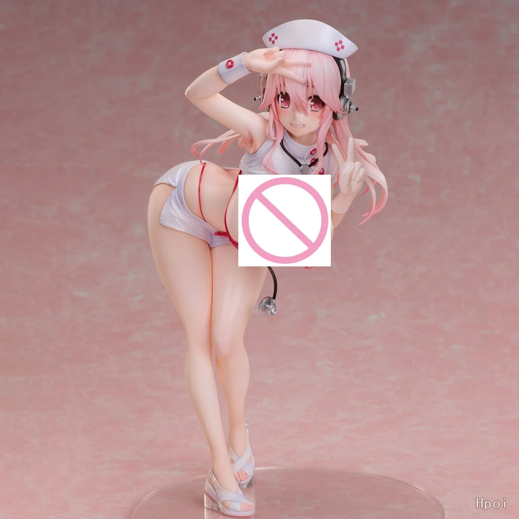 【 Pre Sale 】 Original UnionCreative SUPER SONICO Nurse Bikini Ver. 1/6 Scale Toy Gift Display