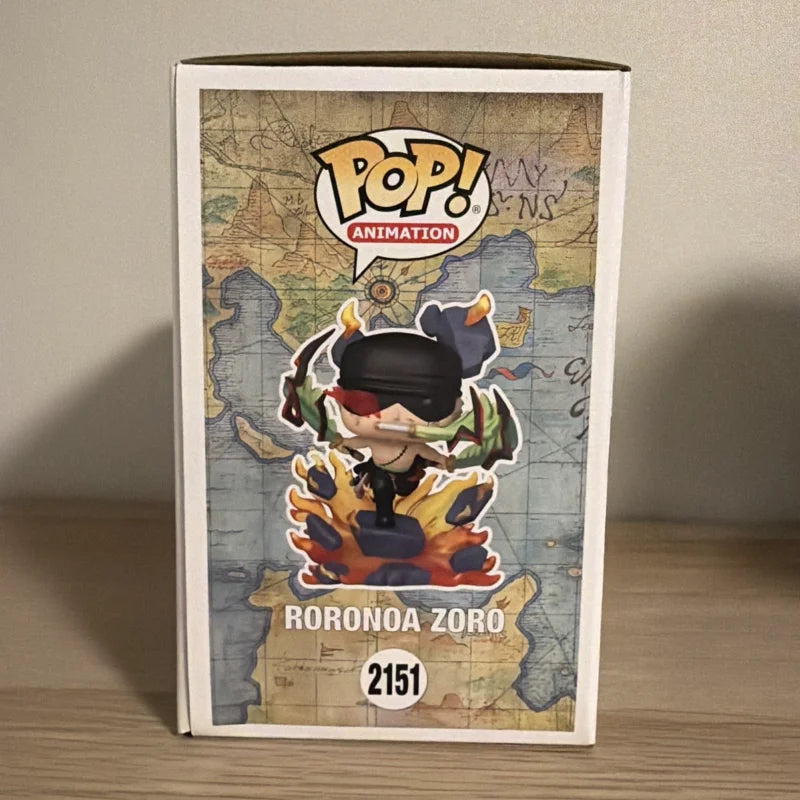 Funko Pop One Piece Zoro Master Style 2151# Anime Collectible Figure, Anime Action Figure Gift for Boys Girls Children's Day