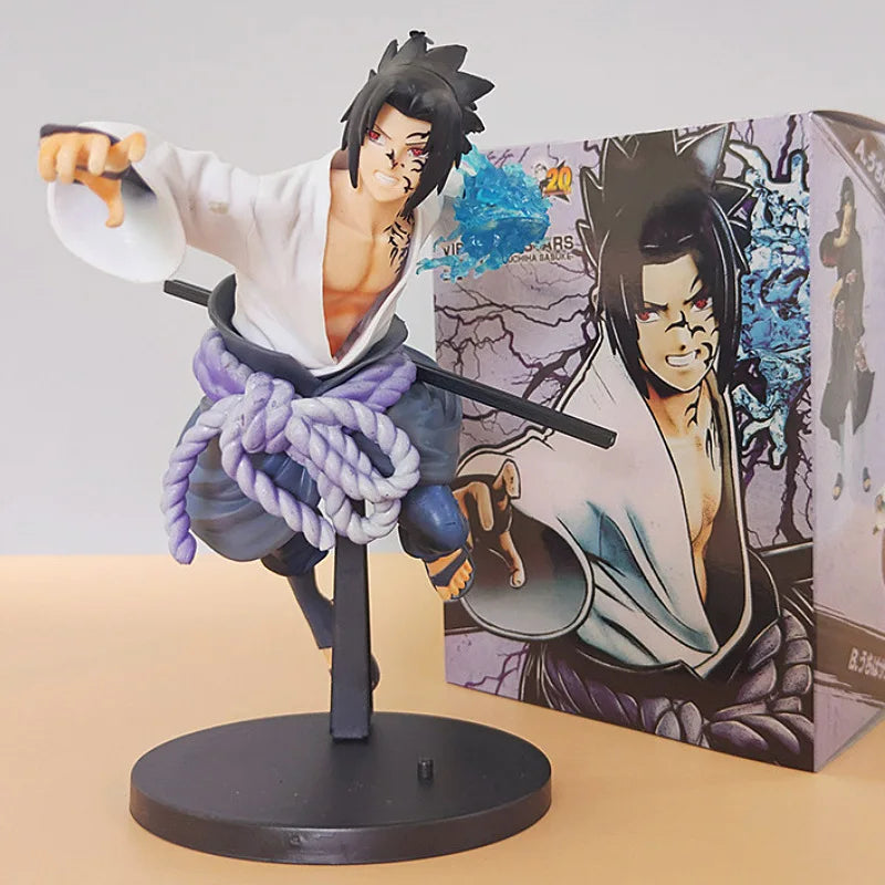 23CM-27CM Аниме Naruto Grandista Uzumaki Фигура Uchiha Sasuke Hatake Kakashi Haruno Sakura Екшън фигурки Модел Играчки Подаръци