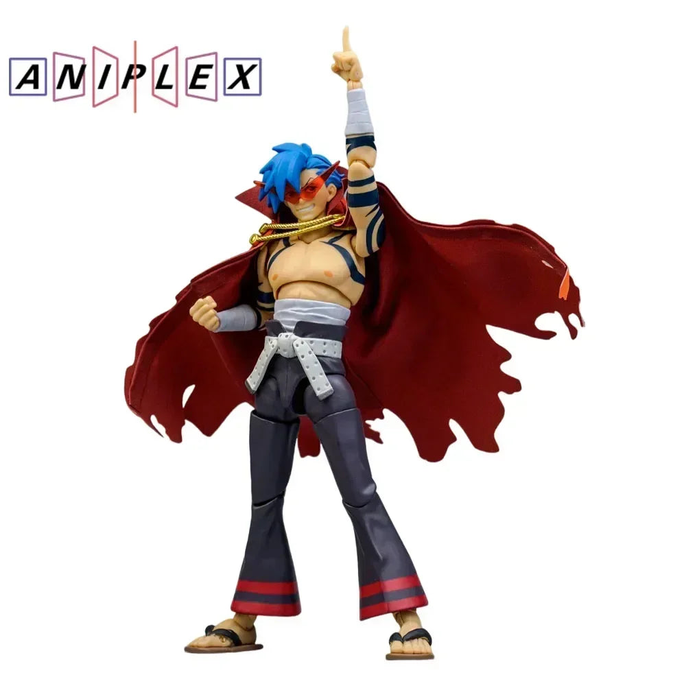 ANIPLEX Original BUZZmod Kamina  Action Figure Anime Tengen Toppa Gurren-Lagann Character Model Toy Gift Collection