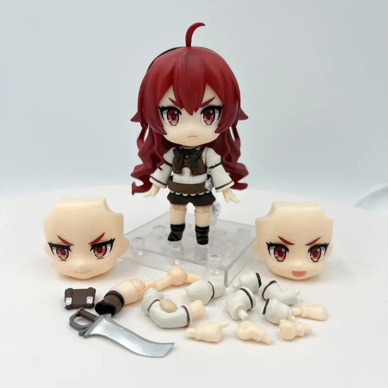 22cm Mushoku Tensei Jobless Reincarnation Sylphiette Anime Figure Roxy Migurdia/Eris Boreas Greyrat Action Figure Model Doll Toy