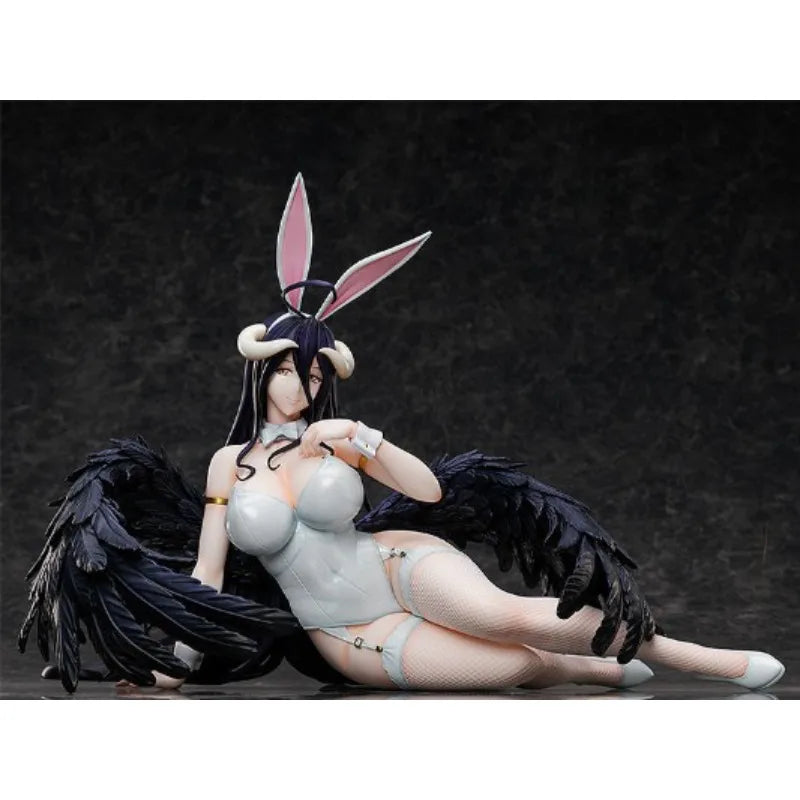 In Stock MX Overlord Albedo Bunny Girl 1/4 Scale PVC 18 Figure Anime Model Trendy Toys Desktop Doll Collectibles