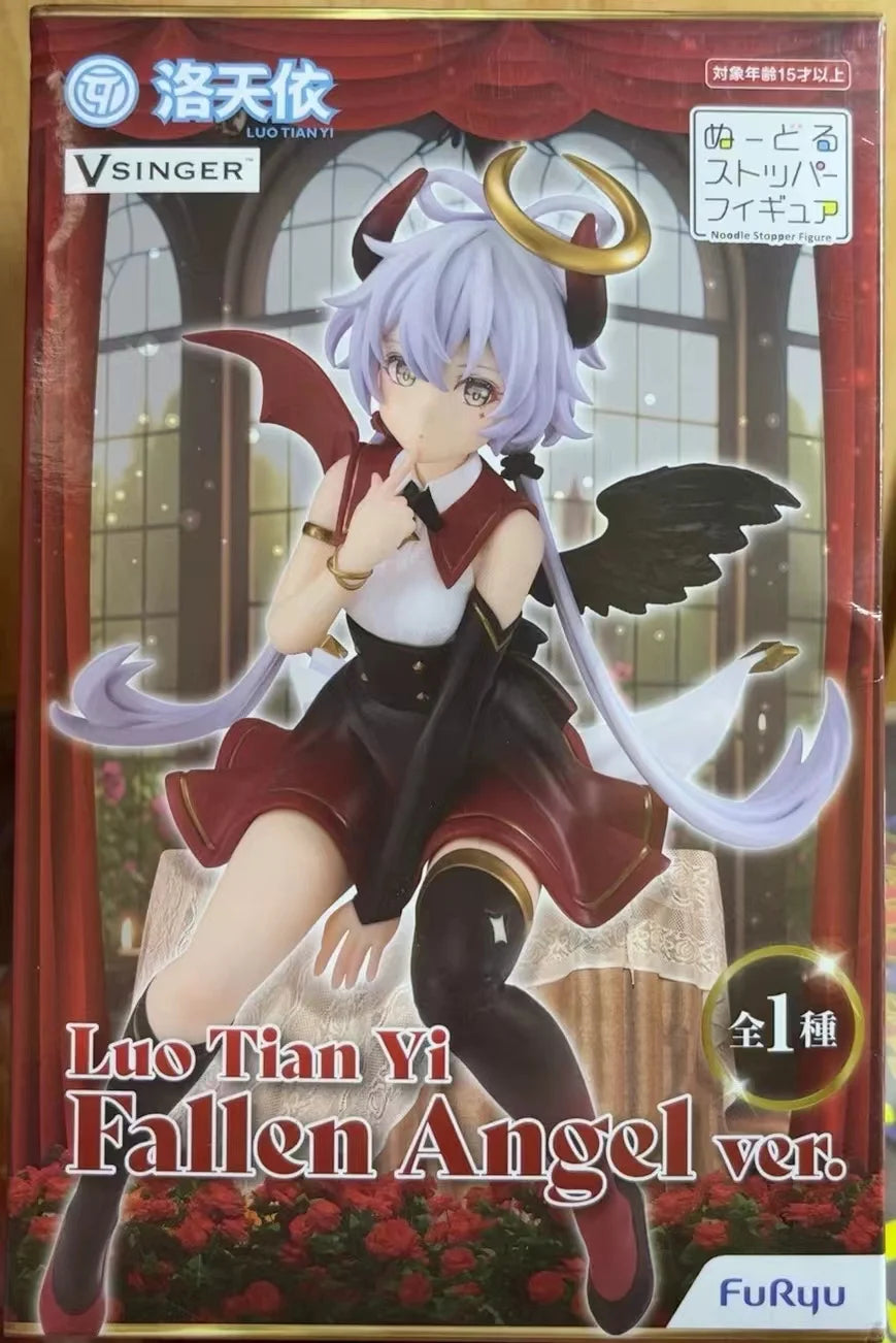In Stock Genuine Furyu Virtual Singer Luo Tianyi Vsinger Series Model Toy Noodle Stopper Figure‌ Collectibles Desktop Ornaments