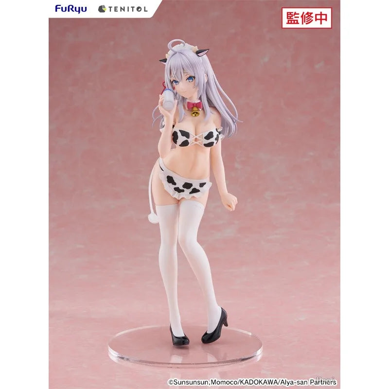 Pre-sale April 2026 Original FuRyu TENITOL TALL Alya Sometimes Hides Her Feelings in Russian Yuki Suou /Alisa Cow Anime Figures