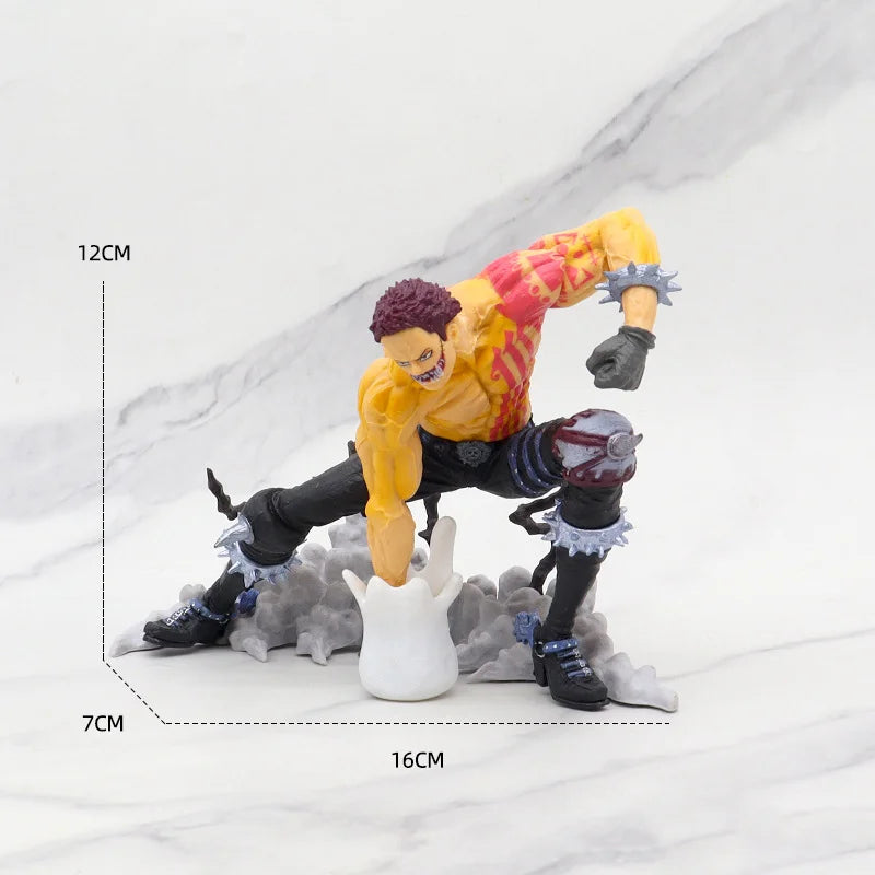 15cm One Piece Anime Character Katakuri Doll PVC Model Doll Collection Toy Gift for Children