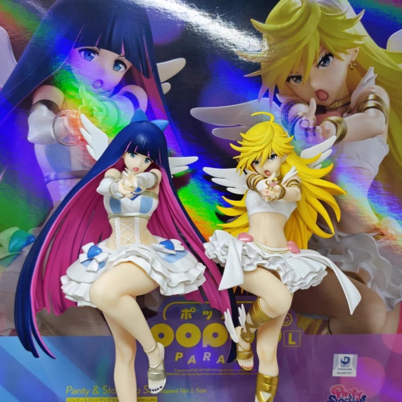 Good Smile Original POP UP PARADE Panty Stocking L Size Anime Action Figure Model Collectible Toy Gift Ornament In Stock