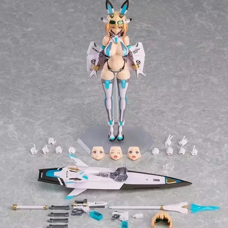 16cm Figma 530 BUNNY SUIT PLANNING Sophia F Shirring Anime Handmade Action Figures Desktop Case Decoration Ornament Gift