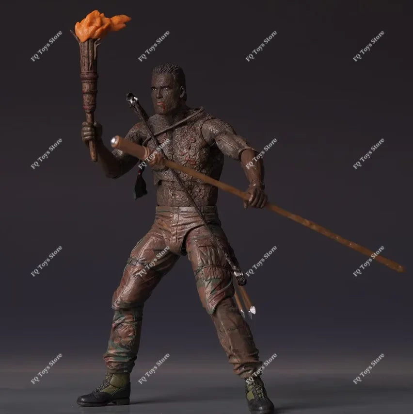In Stock NECA KO Predator 30th Anniversary Jungle Encounter Dutch Extraction Dutch Patrol Dutch Disguise Dutch Action Figures