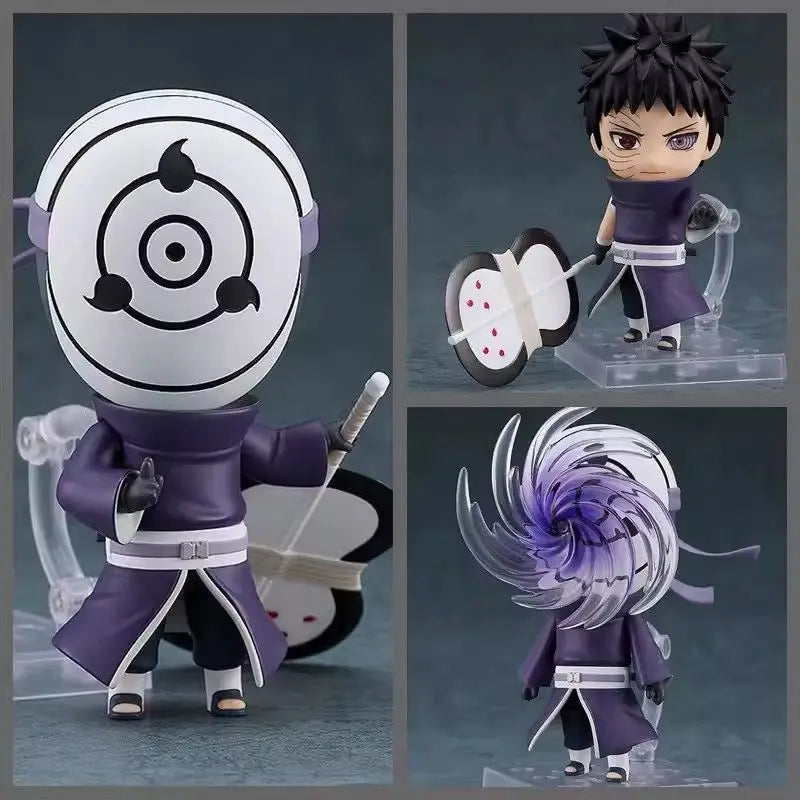 Naruto Animation Game Peripheral Toy Sasuke Itachi Kakashi Obito Sakura Madara Anime Action Movable Model Figures Collection NTR