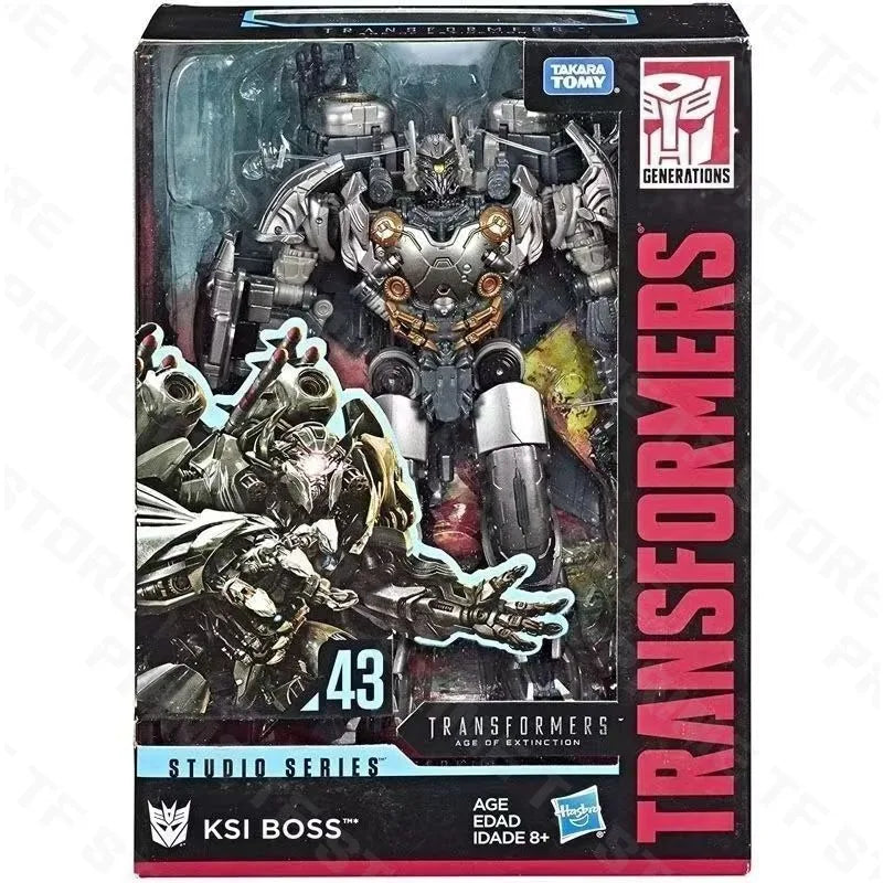 Original Hasbro Transformers Toy SS Studio Series SS43 SS-43 KSI BOSS Voyager V-Class Anime Figure Toys Ornaments Collection