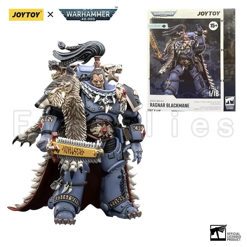 1/18 JOYTOY Action Figure 40K The Horus Heresy Space Wolves Figures And Mechas Logan Ghostwolf Anime Model Toy