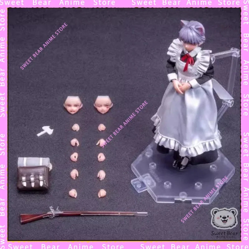 In Stock Deposit HASUKI PA010 1/12 Scale Musketeer Fitchko Action Figure Anime Model Trendy Toys Desktop Doll Collectibles