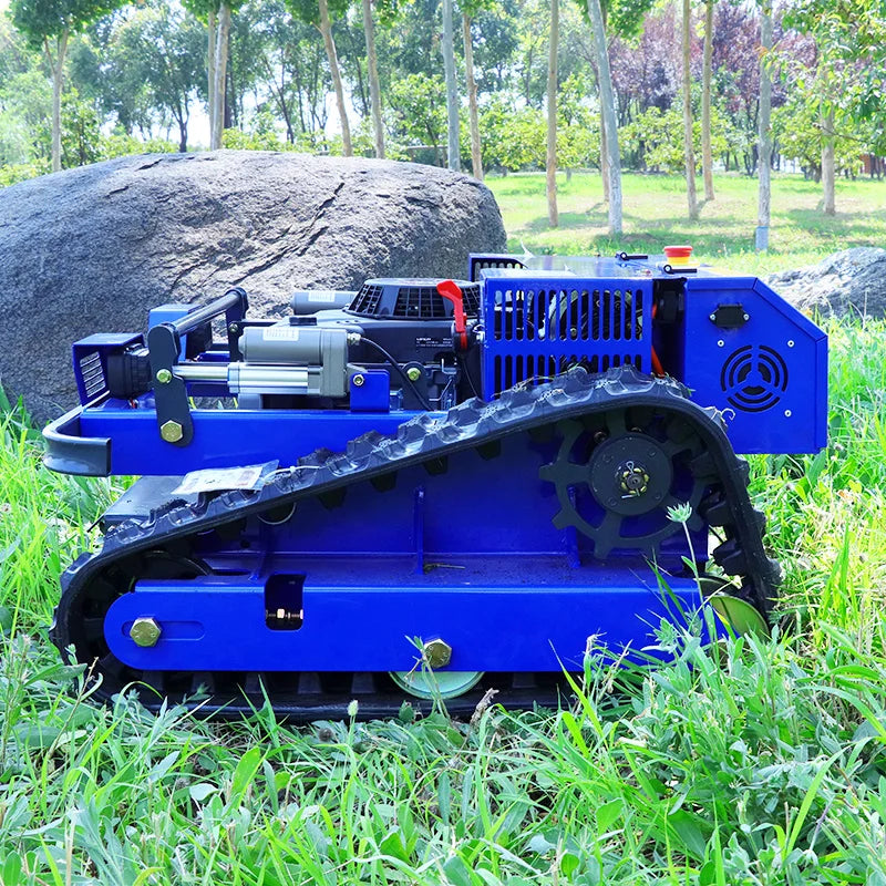 Customized Garden and Agricultural Use Crawler Remote Control Lawn Mower Forestry Robot Zero Turn Lawn Mower