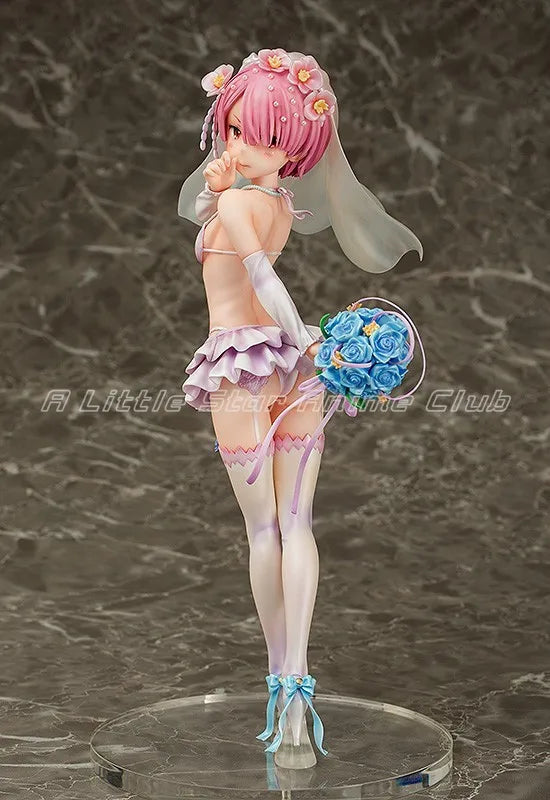 В наличност Оригинална Phat! Re: ZERO - Starting Life in Another World RAM Сватбена рокля Аниме Фигурки Модели Колекция Играчки Подаръци