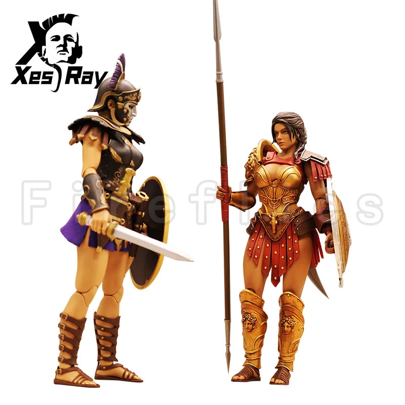 [Vorbestellung] 1/12 XesRay Fight For Glory Actionfigur Kämpfer Welle 6 Cassia Berenice Medocus das thrakische Anime-Modell als Geschenk