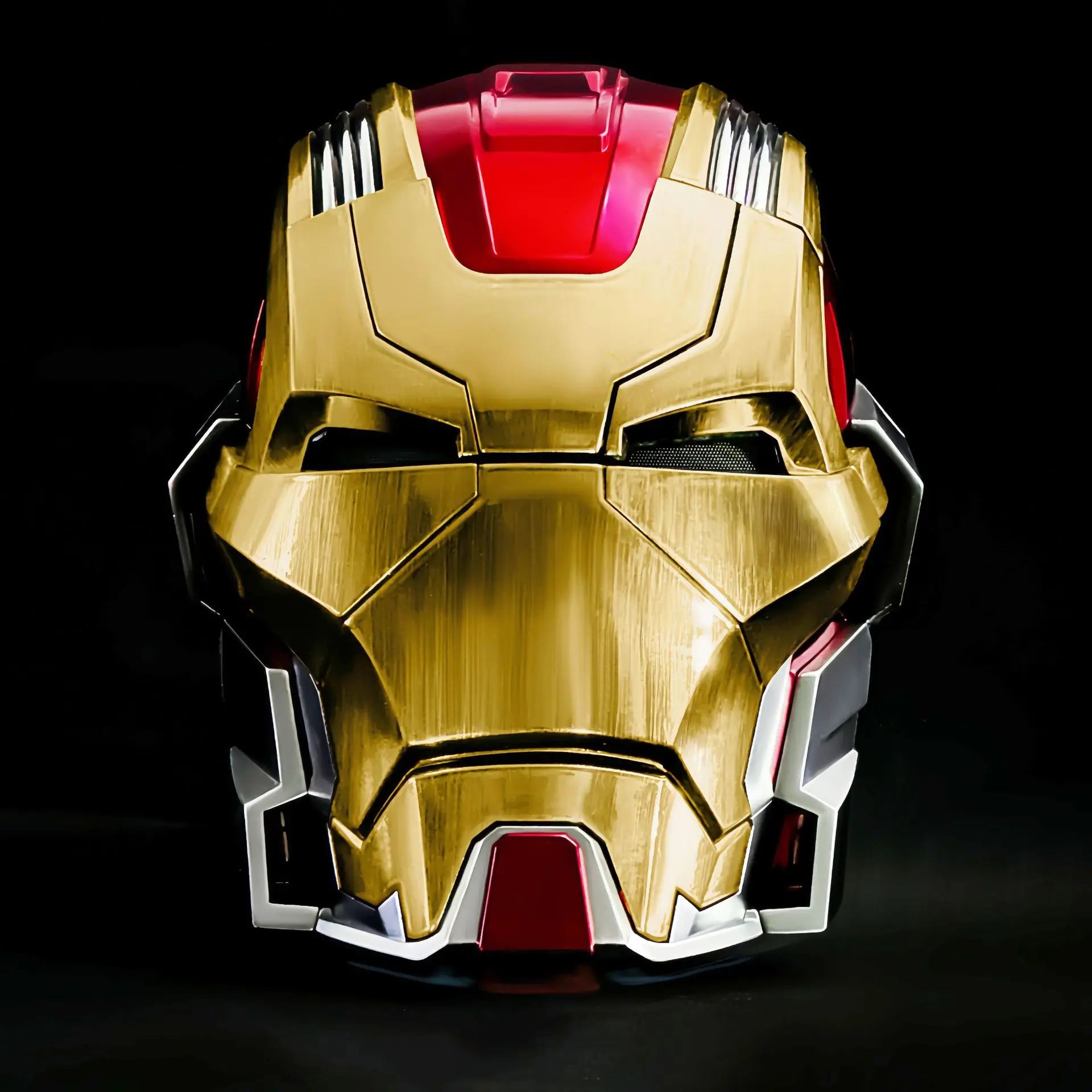 【English Ver. in-stock Now】Nobody Genuine Iron Man Helmet MK17,Voice Control  Auto-Opening Collectible Mask, Anime Cosplay Prop
