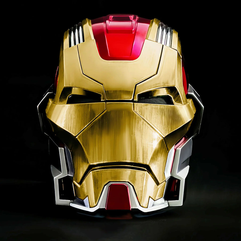 【English Ver. in-stock Now】Nobody Genuine Iron Man Helmet MK17,Voice Control  Auto-Opening Collectible Mask, Anime Cosplay Prop