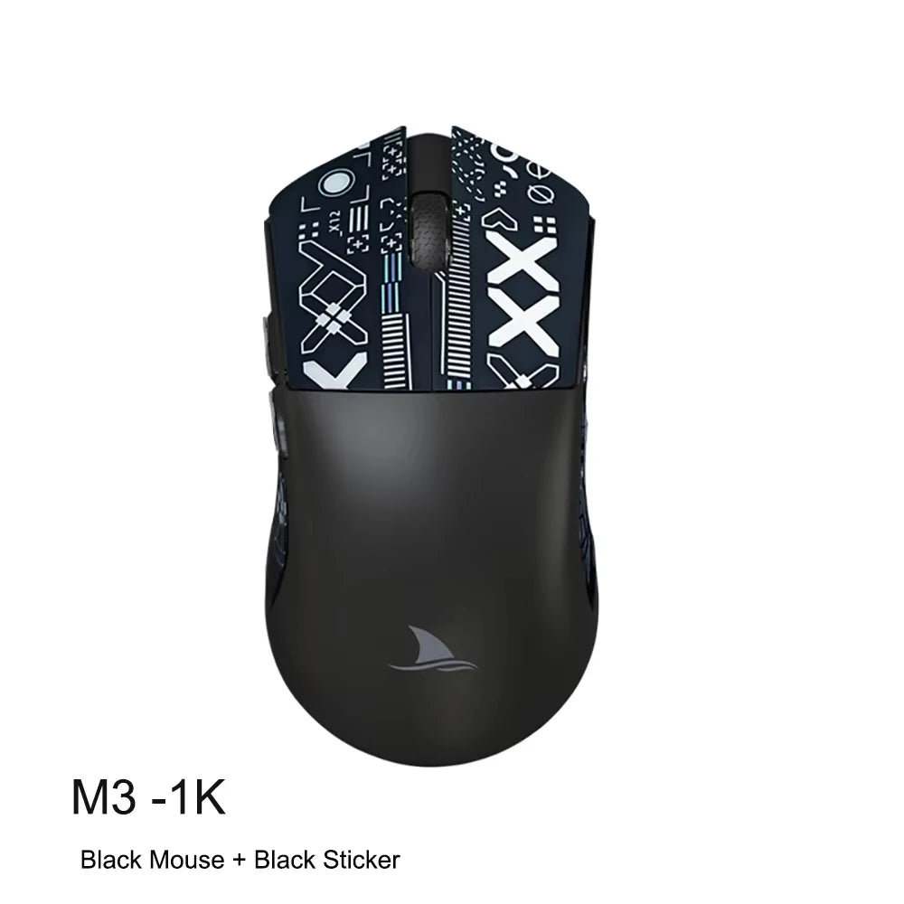 Motospeed Darmoshark M3 V2 Doppel 8K Gaming Maus Bluetooth Wireless 26K DPI PAW3395 Sensor Makro Spiel Maus Für Laptop PC