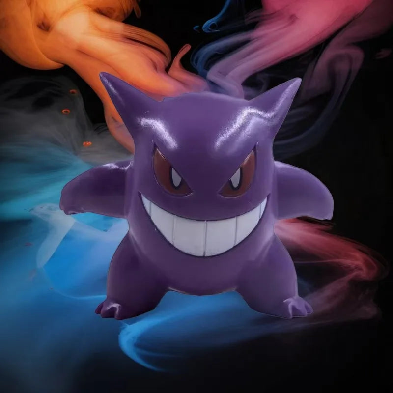 7-8cm Machamp Gengar Zekrom Vaporeon Haunter Charmander Popplio LittenAction Figure Collectible Toys