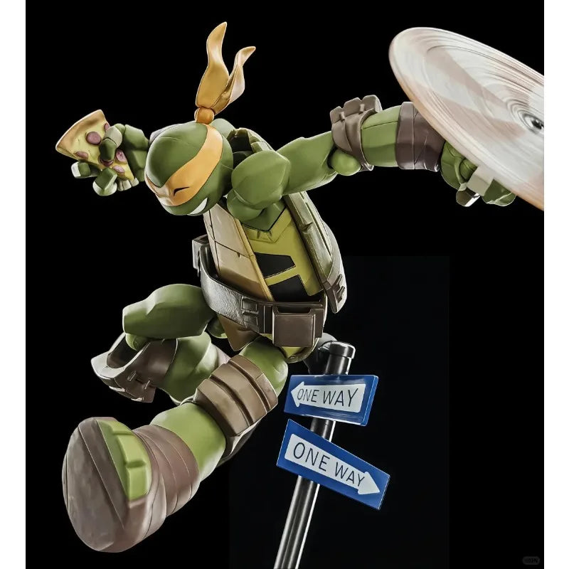 Spot KAIYODO Original First Edition Teenage Mutant Ninja Turtles TMNT Raphael Animated Edition Model Handmade Toy Gift Collect