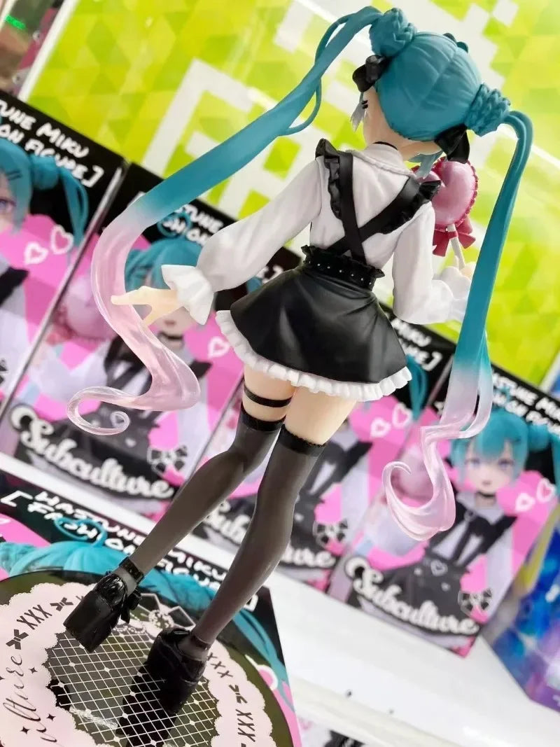 In Stock Original Taito Hatsune Miku Non Mainstream Fashion Anime Figure Toys for Kids Gift Collectible Model Ornaments Gifts