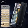 AULA F108 Клавиатура 100% Layout 1K Polling Rate Механична геймърска клавиатура Hot Swappable линеен превключвател с макро софтуер